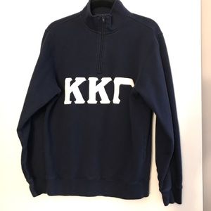 Kappa Kappa Gamma navy sweatshirt EUC